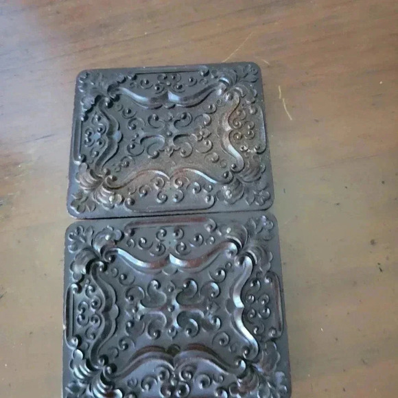 Antique Early Bakelite Double Frame  in Folding Travel Case - Picture 6 of 8